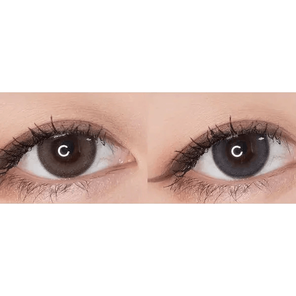 Olens Mood Night 1Day Mood Gray (20p) — contact lens appearance comparison