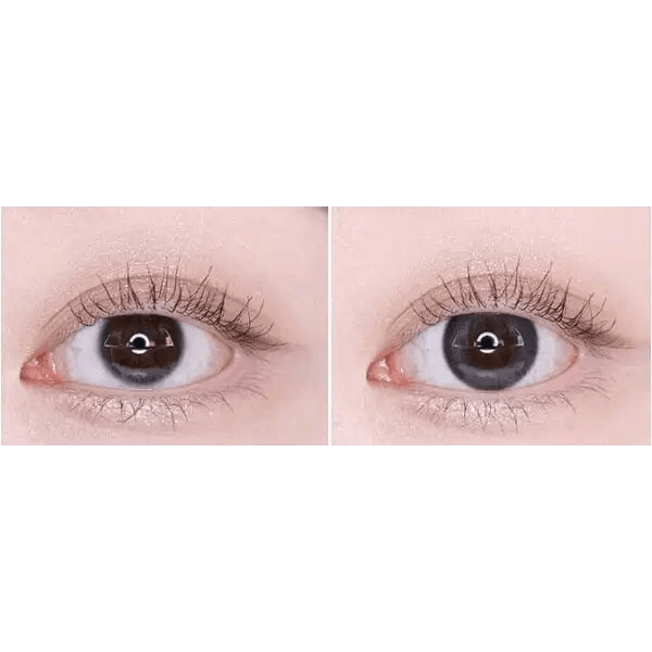Olens Mood Night Mood Gray Toric colored contact lens, 13.3mm graphic diameter, Monthly wear