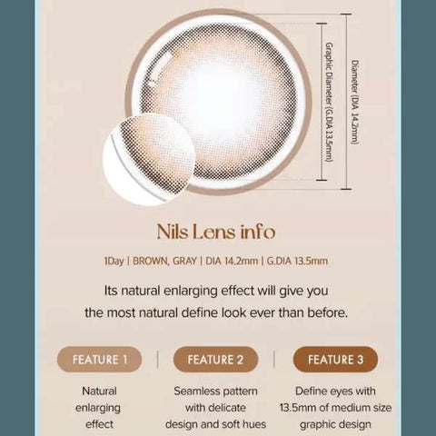 Nils 1Day Brown (20p) Nils 1Day Brown (20p)