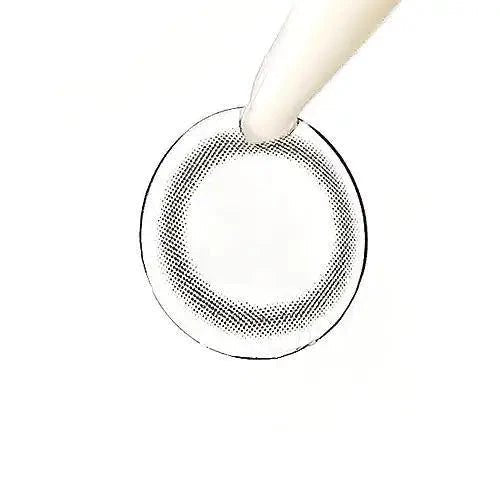 LensTown Nudy Coco Black Toric colored contact lens, 13.0mm graphic diameter, 3-6 Months wear