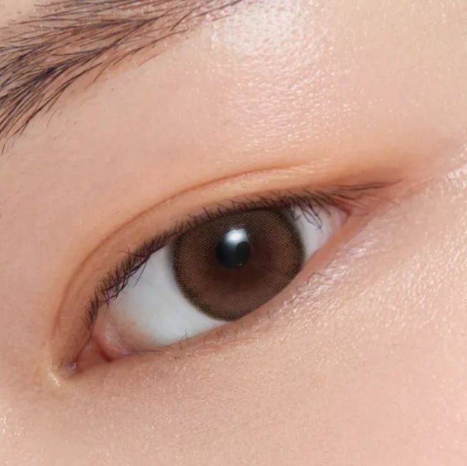 Olens Balance Choco Toric colored contact lens, 13.0mm graphic diameter, 3-6 Months wear