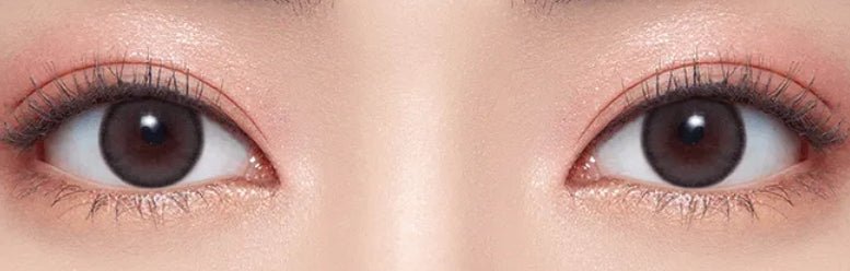 Olens Balance Gray Toric colored contact lens, 13.0mm graphic diameter, 3-6 Months wear