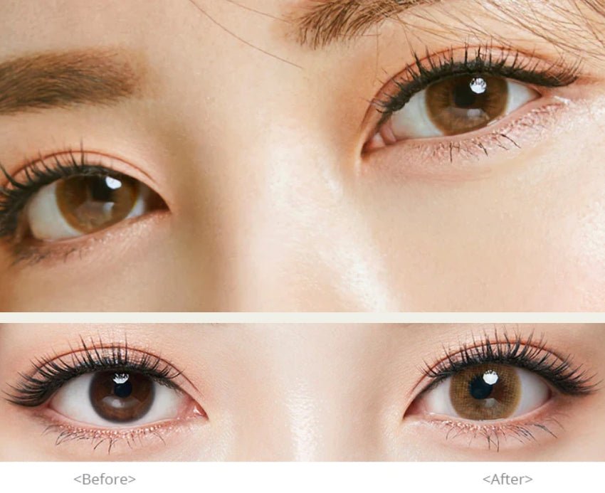 Olens Classi Water Brown colored contact lens, 13.4mm graphic diameter, 3-6 Months wear