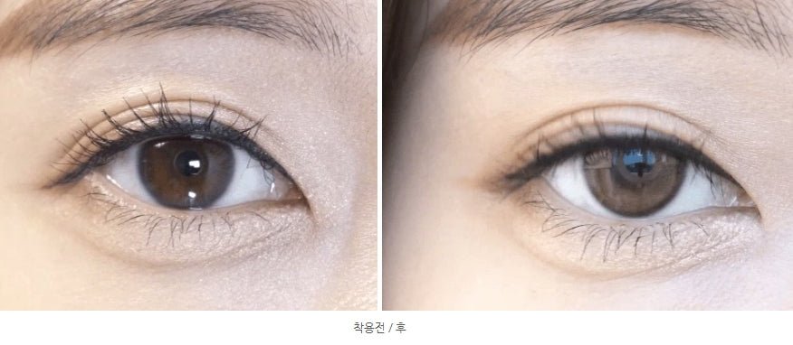 Olens Real Ring Brown Toric (For astigmatism) colored contact lens, 12.5mm graphic diameter, Monthly wear