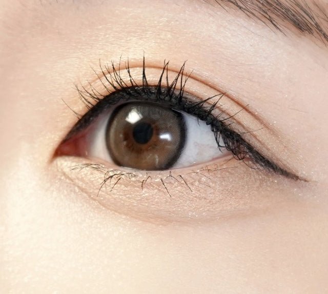 Olens Real Ring Gray Toric (For astigmatism) colored contact lens, 12.5mm graphic diameter, Monthly wear