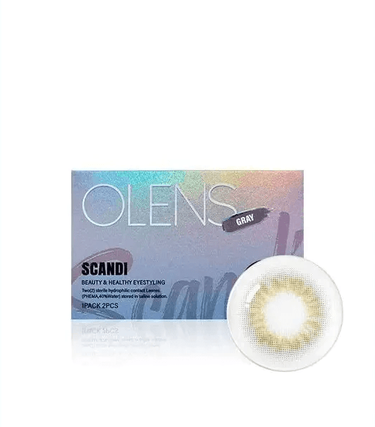 Olens Scandi Gray — contact lens packaging