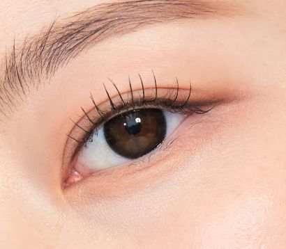 Olens Shine Black 1Day (20p) colored contact lens, 13.0mm graphic diameter, Daily wear