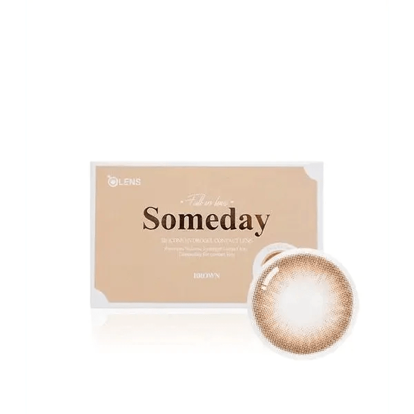 Olens Someday Choco — contact lens packaging
