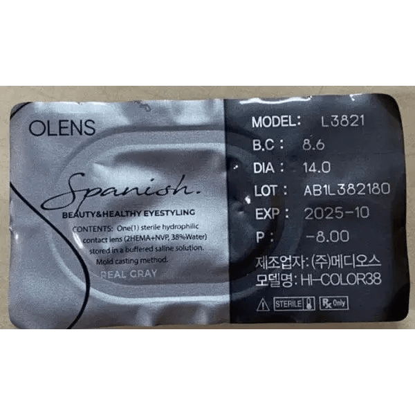 Olens Spanish Real Gray