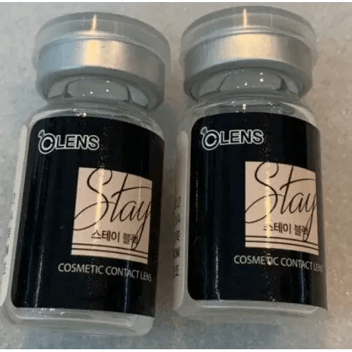 Olens Stay Black — contact lens packaging