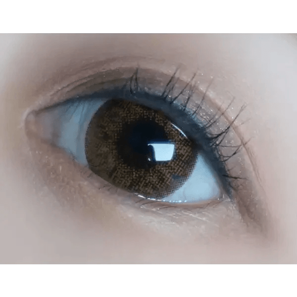 Olens Style Pop 3 Cone Brown colored contact lens, 13.5mm graphic diameter, 3-6 Months wear