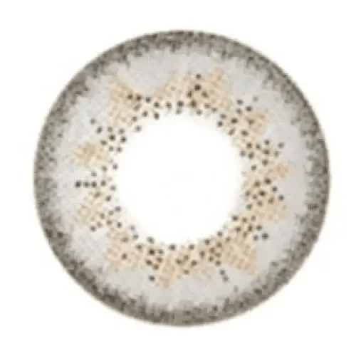 Olens Style Pop 3 Cone Gray colored contact lens, 13.5mm graphic diameter, 3-6 Months wear