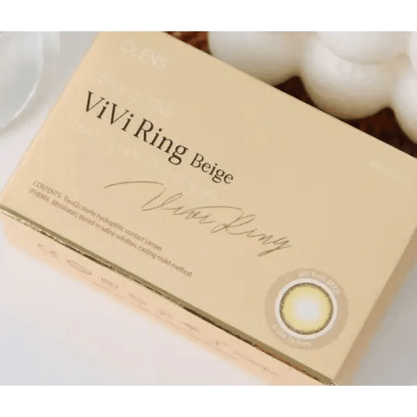 Olens ViVi Ring Beige — contact lens packaging