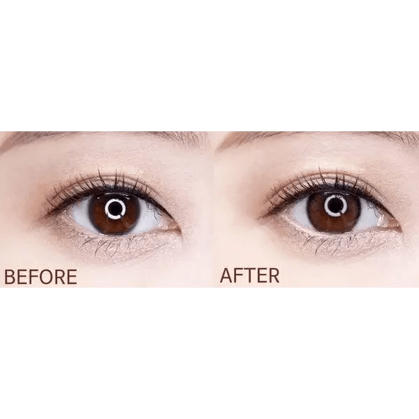 Olens ViVi Ring Choco — contact lens appearance comparison