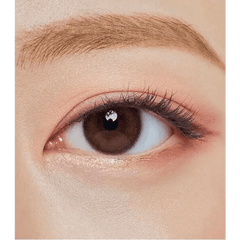 Olens ViVi Ring Choco colored contact lens, 13.0mm graphic diameter, Monthly wear