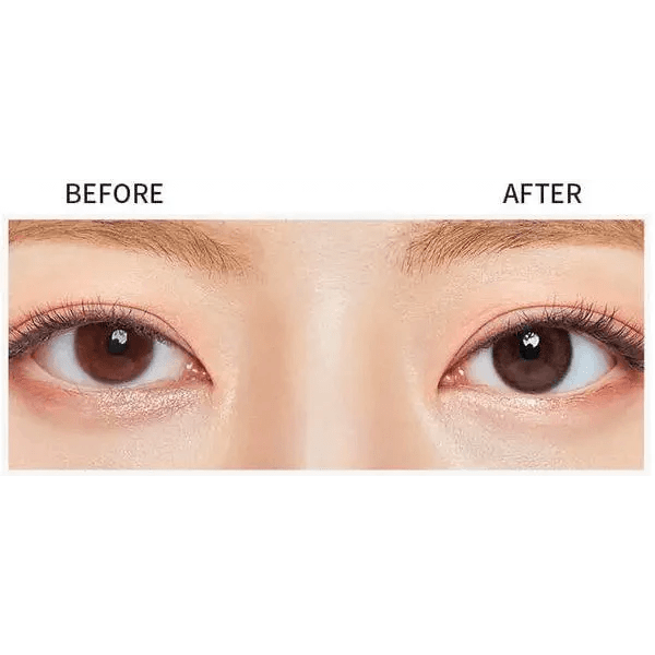 Olens ViVi Ring Choco colored contact lens, 13.0mm graphic diameter, Monthly wear