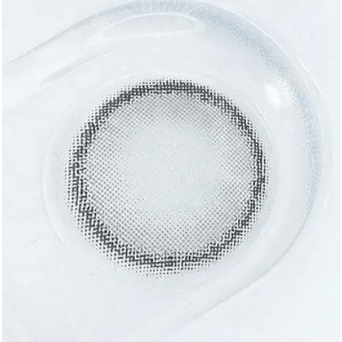 Olens ViVi Ring Gray colored contact lens, 13.0mm graphic diameter, Monthly wear