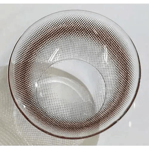 LensTown Olly 2 Gray — close-up of the contact lens design