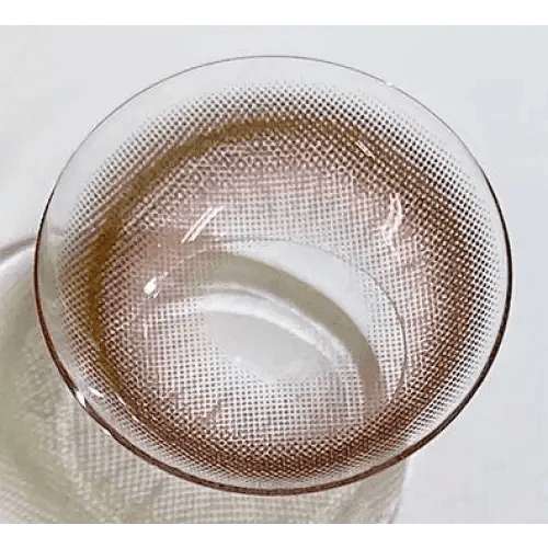 LensTown Olly 2 Pink — close-up of the contact lens design