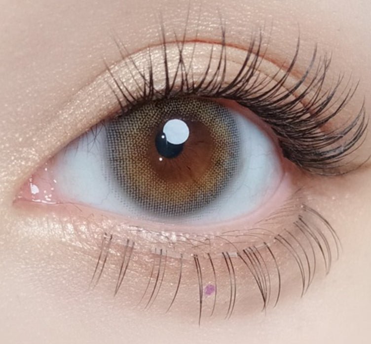 Olola A.ble Gray — monthly colored contact lenses, 13.2mm graphic diameter