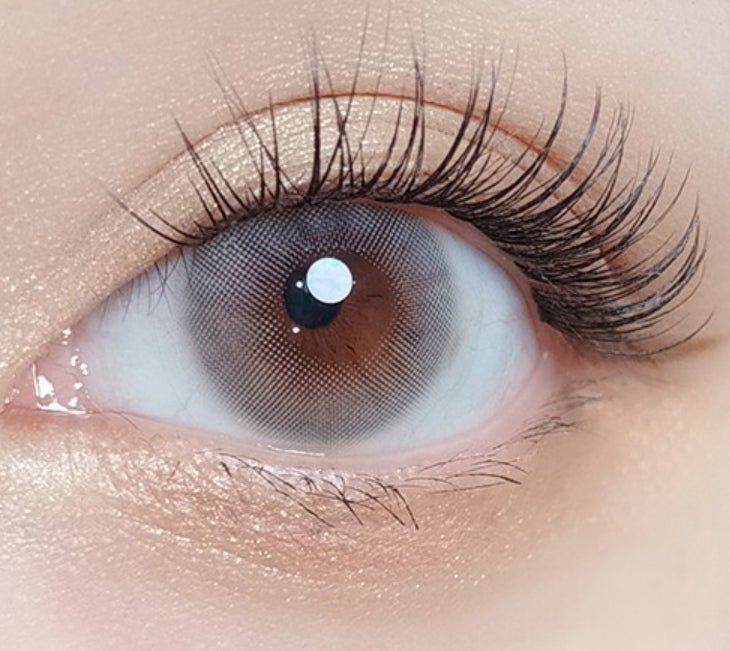 Olola Amelie Gray — monthly colored contact lenses, 13.4mm graphic diameter