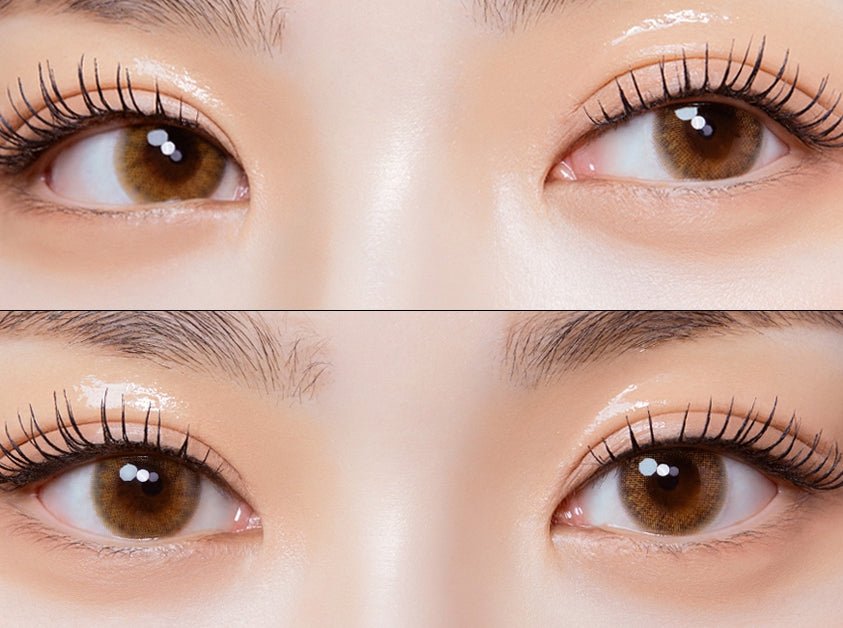 Olola A.muse Brown — monthly colored contact lenses, 13.2mm graphic diameter