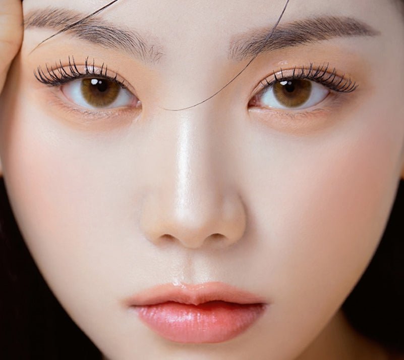 Olola A.muse Brown — monthly colored contact lenses, 13.2mm graphic diameter