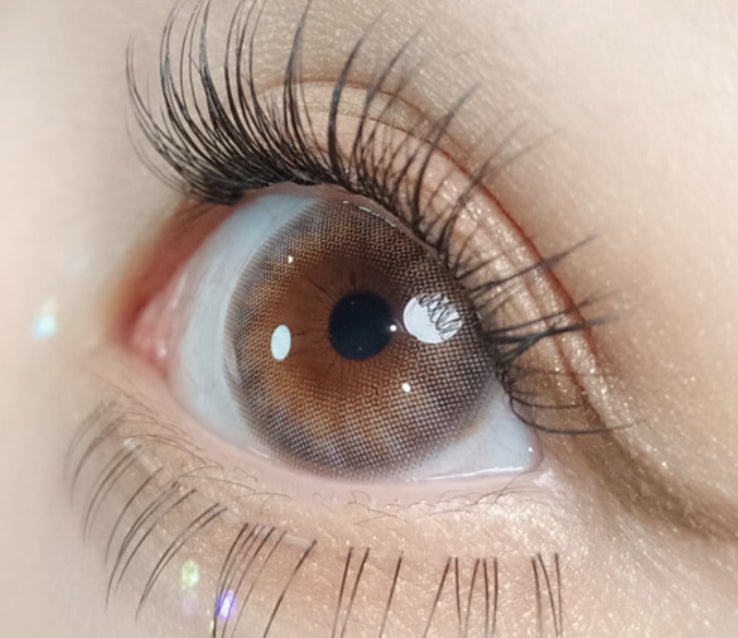 Olola A.muse Gray — monthly colored contact lenses, 13.2mm graphic diameter