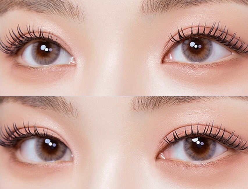 Olola A.muse Gray — monthly colored contact lenses, 13.2mm graphic diameter