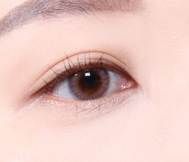 Olola Blow Sunset Pink — monthly colored contact lenses, 13.2mm graphic diameter