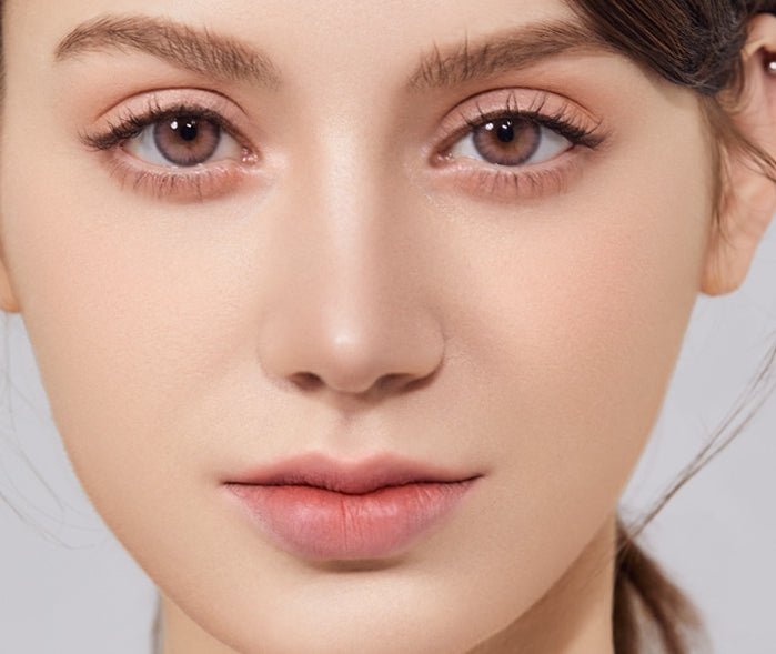 Olola Blow Sunset Pink — monthly colored contact lenses, 13.2mm graphic diameter