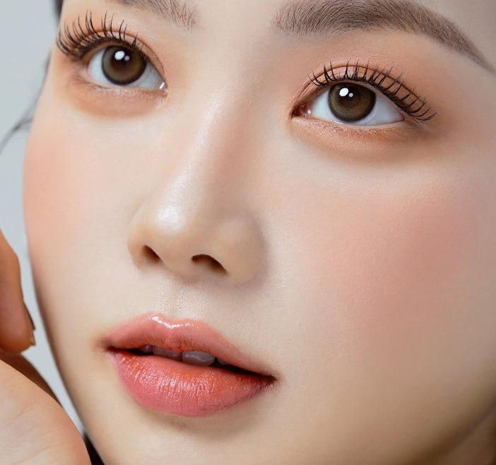 Olola Blurring Brown — monthly colored contact lenses, 13.2mm graphic diameter