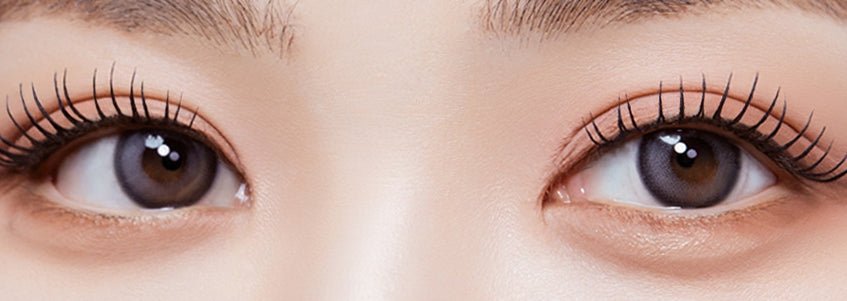 Olola Blurring Gray — monthly colored contact lenses, 13.2mm graphic diameter