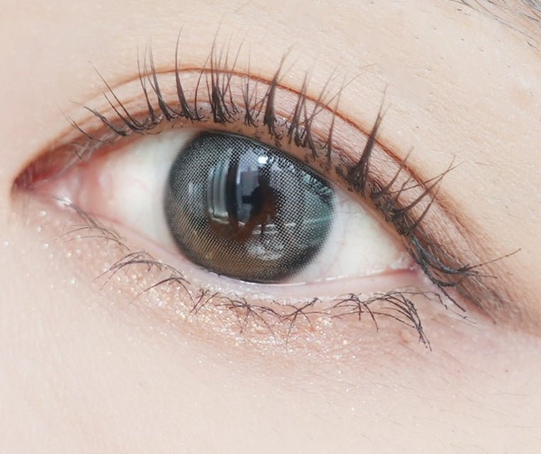 Olola Blurring Gray — monthly colored contact lenses, 13.2mm graphic diameter
