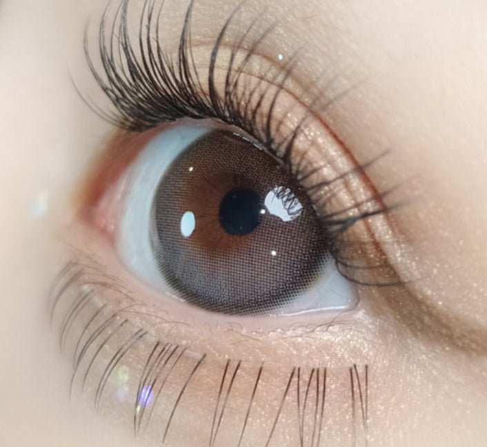 Olola Daymood Gray (10p) colored contact lens, 13.1mm graphic diameter, Daily wear