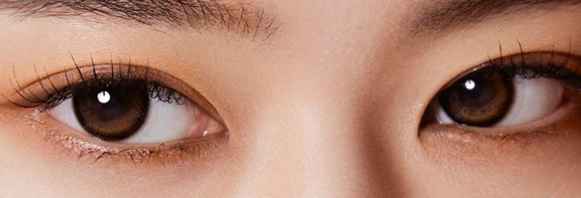 Olola Daymood Brown colored contact lens, 13.3mm graphic diameter, 3-6 Months wear