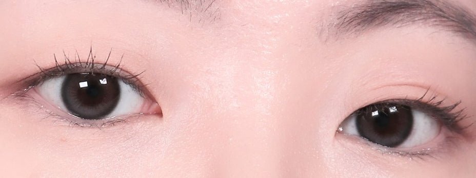 Olola Daymood Gray — monthly colored contact lenses, 13.3mm graphic diameter