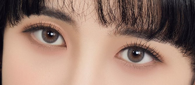 Olola Dazzling Ice Gray (10p) colored contact lens, 13.1mm graphic diameter, Daily wear