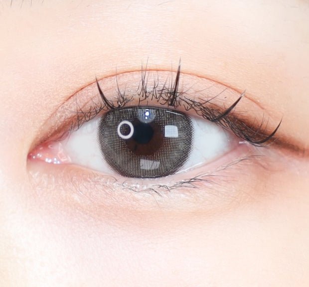 Olola Dearsome Ash Gray — monthly colored contact lenses, 13.1mm graphic diameter