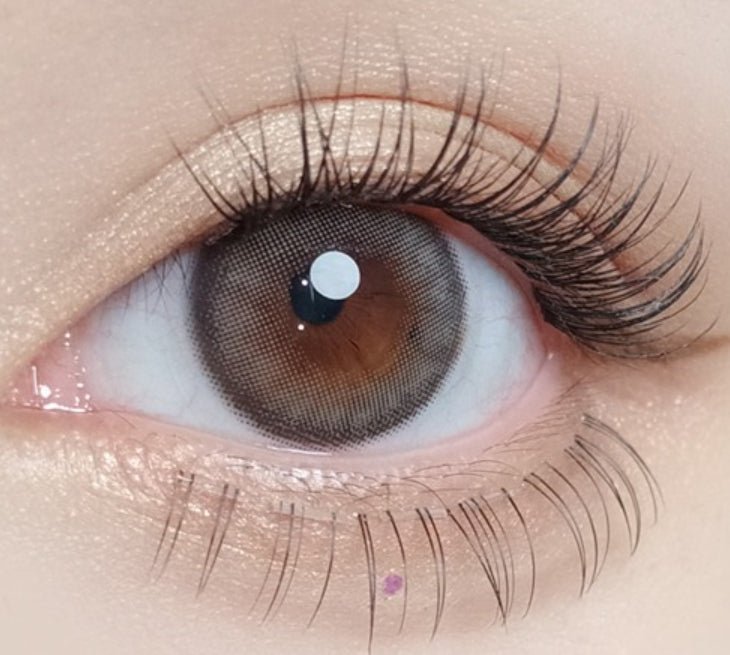Olola Dearsome Ash Gray — monthly colored contact lenses, 13.1mm graphic diameter