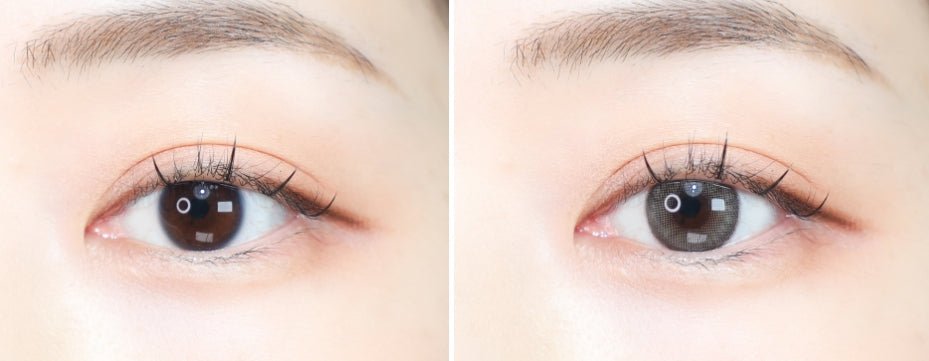 Olola Dearsome Ash Gray — monthly colored contact lenses, 13.1mm graphic diameter