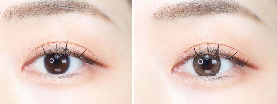 Olola Dearsome Milk Brown — monthly colored contact lenses, 13.1mm graphic diameter
