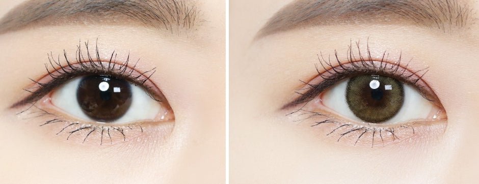 Olola Dearsome Olive Green — monthly colored contact lenses, 13.1mm graphic diameter