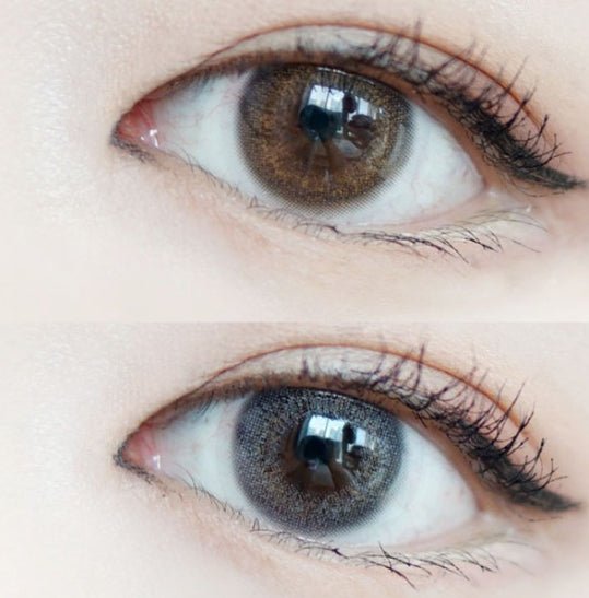 Olola Dewie Brown — monthly colored contact lenses, 13.0mm graphic diameter