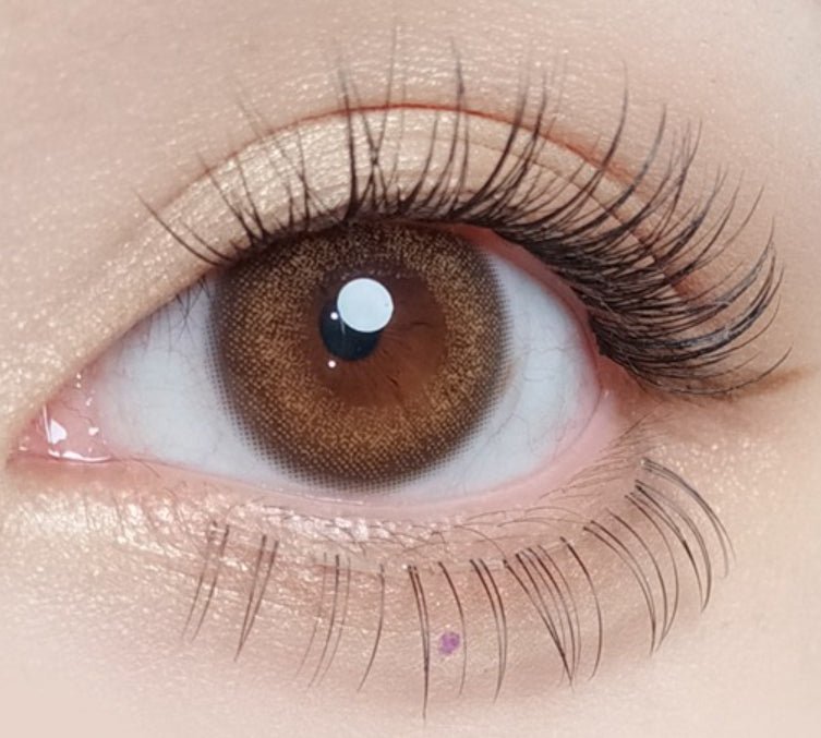 Olola Dewie Brown — monthly colored contact lenses, 13.0mm graphic diameter