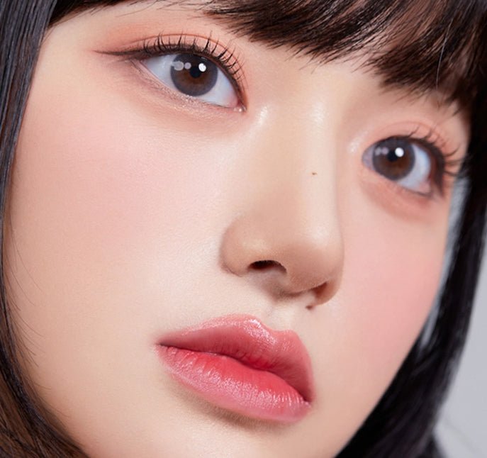Olola Mellows Mystic Gray — monthly colored contact lenses, 12.8mm graphic diameter