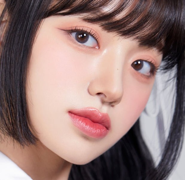 Olola Mellows Mystic Gray — monthly colored contact lenses, 12.8mm graphic diameter