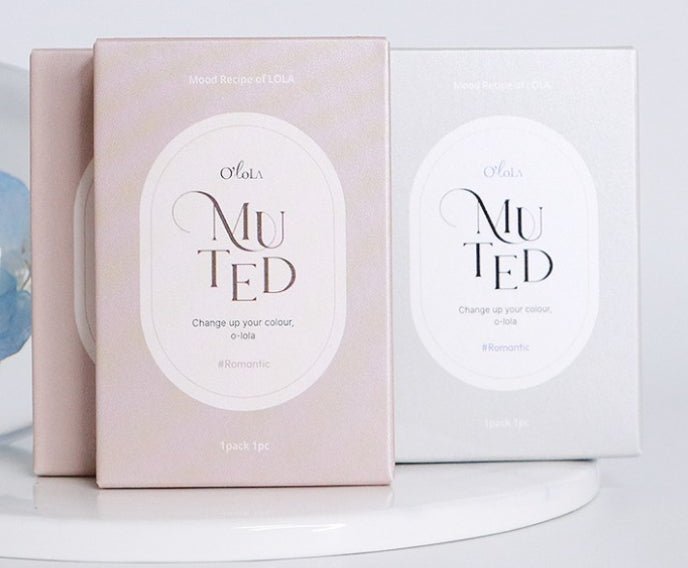 Olola Muted Choco — monthly colored contact lenses, 13.5mm graphic diameter