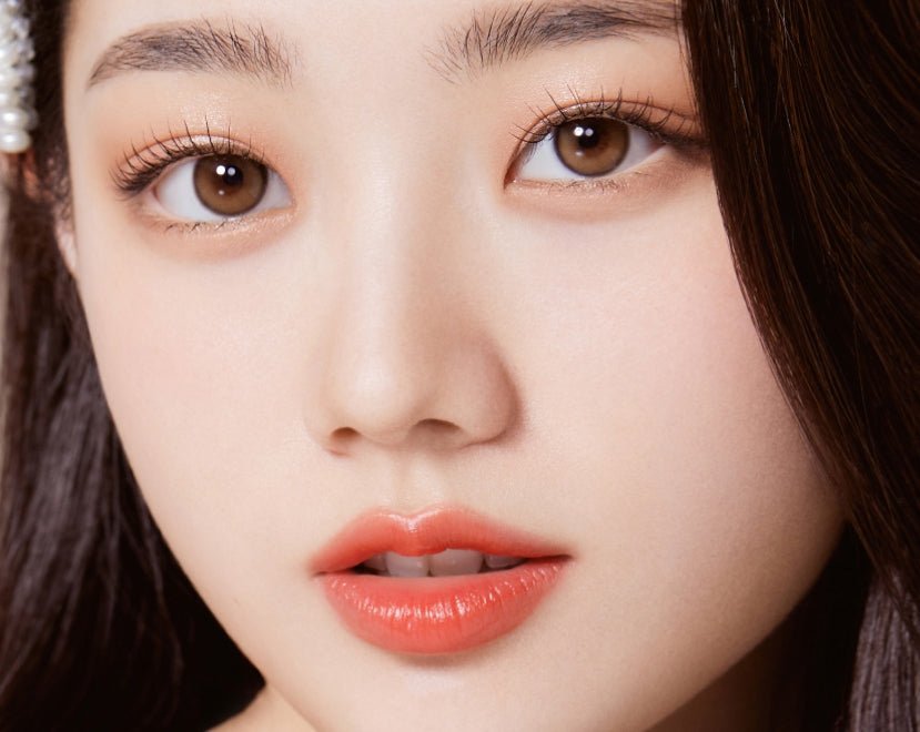 Olola Purity Shine Hazel Brown (10p) colored contact lens, 13.1mm graphic diameter, Daily wear