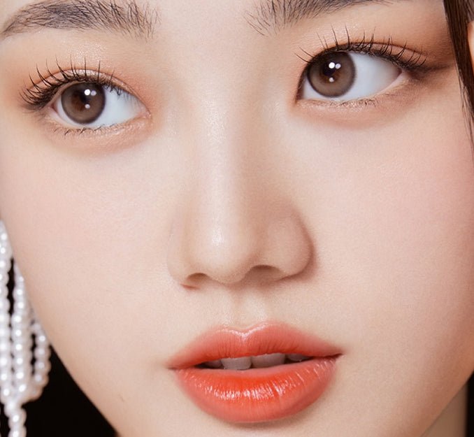 Olola Purity Shine Taupe Brown (10p) colored contact lens, 13.1mm graphic diameter, Daily wear